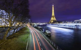 Обои Eiffel Tower, France, Эйфелева башня, Paris