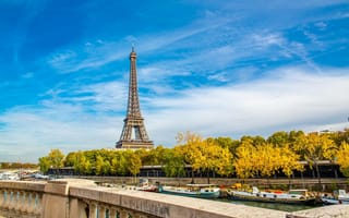 Обои Eiffel Tower, Paris, France, Эйфелева башня
