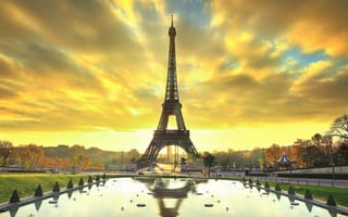 Картинка Eiffel Tower, Эйфелева башня, Paris, France