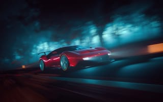 Картинка Ferrari P80 C, машины, cgi, Behance, 2022 автомобили, Ferrari