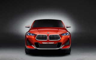 Картинка bmw x2, красный, оранжевый, машины, спортивные автомобили