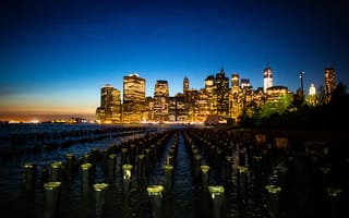 Картинка нью-йорк, здания, город, мир