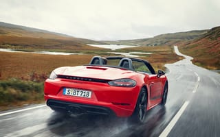 Картинка Porsche 718, Porsche, машины, автомобили 2018 года