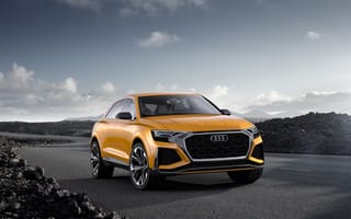 Картинка Audi Q8, Audi, концепт-кары, автомобили 2017 года, машины