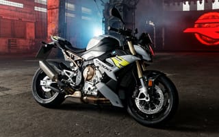 Картинка спортивные мотоциклы, мотоциклы и велосипеды, BMW S1000R, carage
