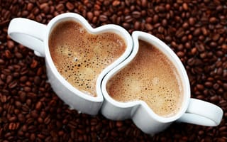 Картинка Любовь к кофе безгранична