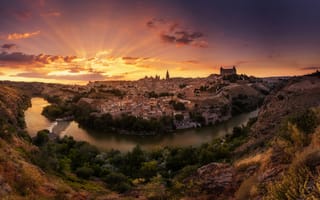 Картинка Toledo, Spain, Castile - La Mancha