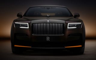 Картинка Rolls-Royce Black Badge Ghost Ekleipsis, 2023, фешенебельный автомобиль, машины, Роллс-Ройс, темный