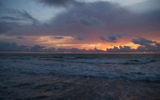 Картинка рассвет, ветровая волна, побережье, небо, берег, пейзажи, пляж, водоём, утро, солнечный свет, облако, послесвечение, море, восход солнца, горизонт, океан, вечер, сумрак, атмосфера, закат, волна