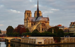 Обои Собор Парижской Богоматери, Париж, France, Франция, Paris, Notre-Dame de Paris