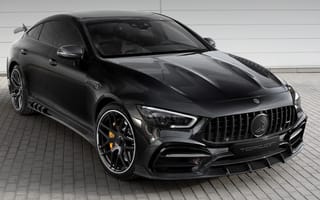 Картинка 2020, черный автомобиль, тюнинг, Inferno, машины, Mercedes-AMG GT 63