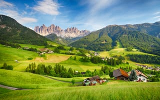 Картинка Dolomites Alps, Италия, горы