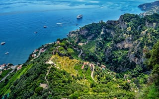 Картинка Вилла Чимброне, южная Италия, побережье Амальфи, Равелло