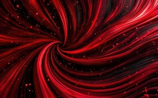 Картинка абстракция, бордовый, спираль, 16:9, переплетения, 2k, узор, нейросеть, концепт, рендеринг, частицы, капли, заставка, 4k, арт, 3D графика, вихрь, паттерн, текстура, рабочий стол, 1920х1080, HD, современный дизайн, футуризм, красный, черный, ИИ, свет