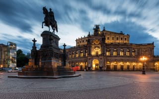 Картинка Дрезден, архитектура, Германия