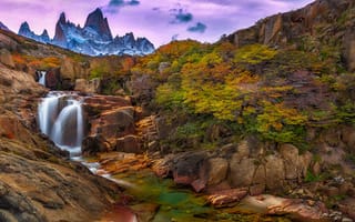 Картинка Лос-Гласиарес, Аргентина, осень, Патагония