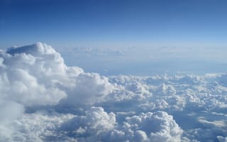 Картинка пейзаж, горизонт, перелёт, sky and clouds, атмосфера, горный хребет, метеорологическое явление, облако, дневной, горный пейзаж, ocean of clouds, полет, небо, атмосфера земли, flying over clouds, хребет, облачное небо, аэрофотосъёмка, саммит, кучевые облака