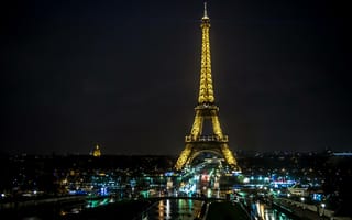 Обои Eiffel Tower, Париж, Эйфелева башня, France, Франция, Paris