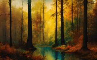 Картинка на открытом воздухе, вода, дерево, природа, без людей, лес, осень, отражение, осенние листья, пейзаж, лист, солнечный свет
