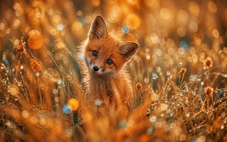 Картинка глядя на зрителя, голубые глаза, внимание к животным, размытый, реалистичный, без людей, животное, кошке, глубина резкости, боке