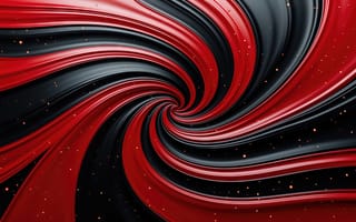 Картинка абстракция, спираль, дизайн концепт, нейросеть, современный дизайн, красный, закрученный узор, графический арт, художественный, визуализация, стильный, 2k, цветовая гамма, 1920х1080, рабочий стол, вихрь, 3D-графика, динамика, ИИ, чёрный, графический, цифровая абстракция, художественный вихрь, графический дизайн, эстетика, минимализм, контраст, красно-чёрный, 4k, HD, 16:9, волны, узор, креативный дизайн