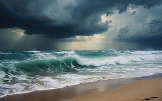 Картинка шторм, море, берег, гроза, 4k, 1920 1080, 2k, тучи, атмосферная сцена, грозовое небо, морская гладь, пляж, мощь природы, океан, природа, ИИ, рабочий стол, вода, природная стихия, прибой, облачность, 16:9, морская пена, штормовая атмосфера, пенящиеся волны, тёмные облака, HD, морская стихия, волны, нейросеть, песок, прибрежная зона, бурное море, штормовое небо, штормовой прилив, горизонт, драматичный пейзаж