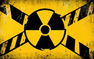 Картинка радиация, знак радиации, радиационная безопасность, индустриальная эстетика, радиационная зона, радиационный мониторинг, знак предупреждения, 4k, радиационные отходы, 1920х1080, предупреждающая символика, символ радиации, радиационная защита, 16:9, опасность, радиоактивная опасность, опасность для здоровья, HD, радиационный знак, гранж-стиль, жёлтый, предостережение, чёрно-жёлтый, радиационный, ядерная безопасность, нейросеть, ИИ, рабочий стол, радиационный контроль, ядерная угроза, 