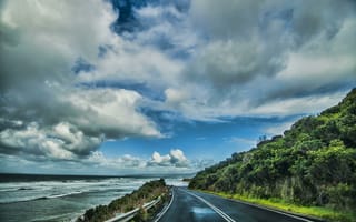 Картинка Great Ocean Road, Австралия, Виктория, море