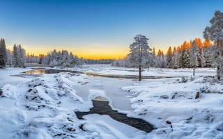 Картинка Кийминки, Финляндия, зима