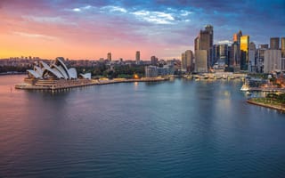 Картинка Сидней, Австралия, закат