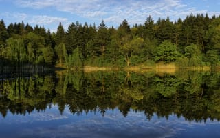 Картинка Вальдзее, озеро в Вальдорфе, Германия