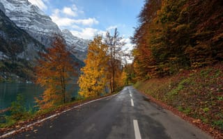 Картинка Саксонская, осень, Швейцария