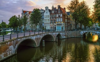 Картинка Амстердам, Нидерланды, Голландия