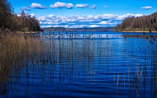 Картинка Озеро Фэврен, Варберг, Швеция