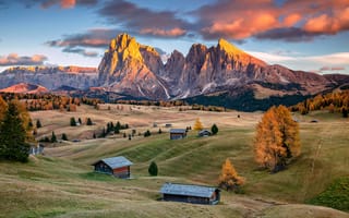 Картинка Сейзер Альм, Seiser Alm, Южный Тироль, Dolomites, Italy, Италия, Доломиты, South Tyrol