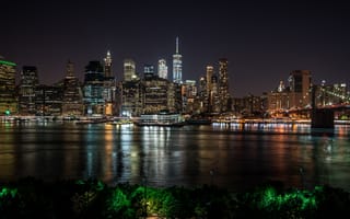 Картинка Ночной Нью-Йорк