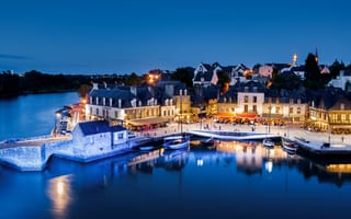 Картинка фотографии порта Сент-Густан, Франция