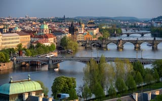 Картинка Красивый город Чехия Прага