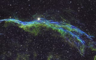 Картинка туманность, Veil Nebula, Вуаль, космос