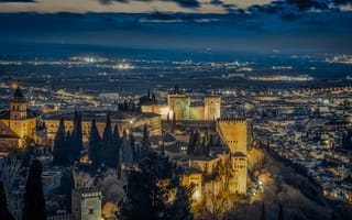 Картинка Alhambra, Испания, Гранада