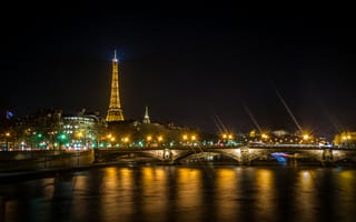 Картинка France, иллюминация, Eiffel tower