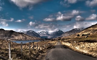 Картинка Road to Inversnaid, Scotland, Stronachlachar, United Kingdom