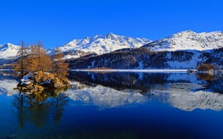 Картинка Швейцария, Bergsee, озеро