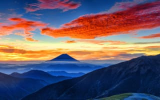Картинка Гора Фудзи, Природа, Горы
