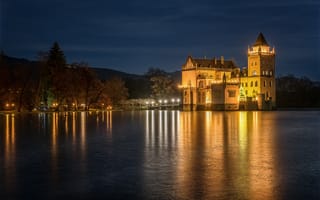 Картинка Замок Аниф в ночи