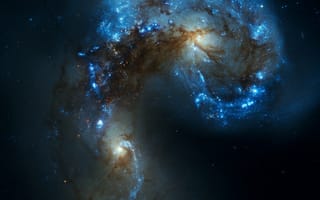 Картинка астрономия, Хаббл, деталь