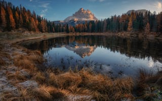 Картинка Dolomites - осень