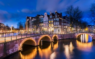 Картинка архитектура, Амстердам, Нидерланды
