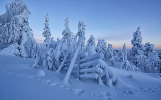 Картинка снег, Финляндия, сугробы