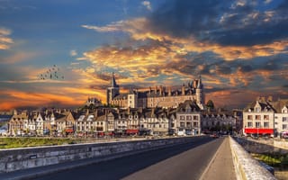 Картинка Замок Гиень, Франция, Жьен